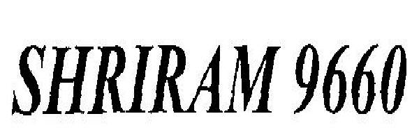 Shriram 9660 Device mark 2492161 Trademark