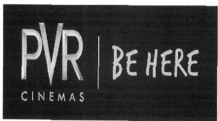 Pvr Cinemas Be Here (label) Device mark 2096414 Trademark
