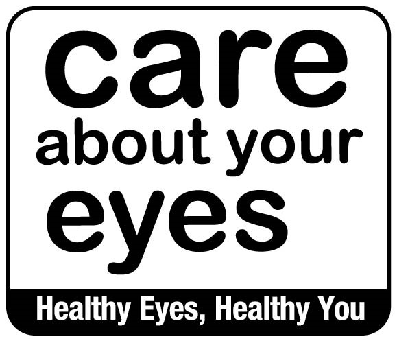 Care About Your Eyes. Healthy Eyes, Healthy You. Device mark 3528089 Trademark