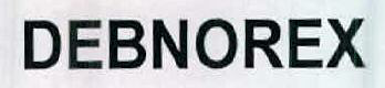 Debnorex Device mark 2371173 Trademark