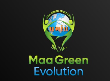 Logo Along With Word Maa Green Evolution Device mark 6654108 Trademark
