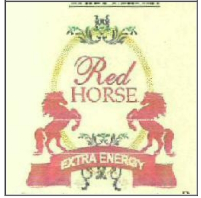 Red Horse (label) Device mark 6670059 Trademark