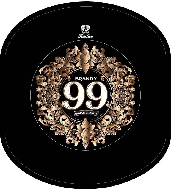 Radico 99 Indian Brandy Device mark 6671795 Trademark
