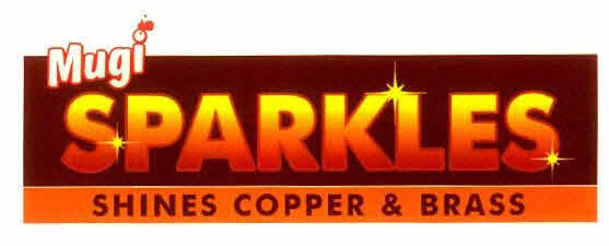 Mugi Sparkles Shines Copper & Brass Device mark 2876580 Trademark