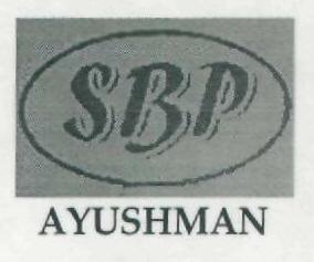 Sbp Ayushman Device mark 2864372 Trademark