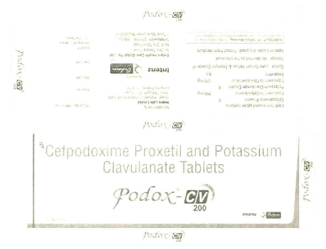 Podox-cv200 Device mark 2634761 Trademark