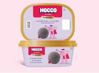 Hocco Charcoal Lychee Device mark 6686966 Trademark