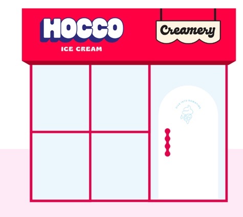 Hocco Creamery Device mark 6686969 Trademark