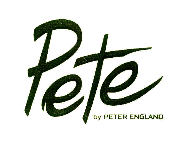 Pete By Peter England Device mark 2946803 Trademark