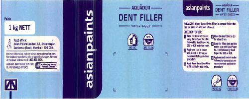Asianpaints Aquadur Dent Filler Device mark 2540250 Trademark