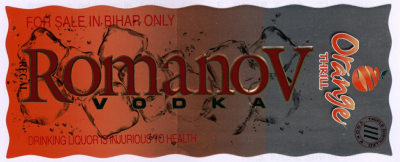 Romanov Vodka Orange Thrill Device mark 2248442 Trademark