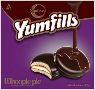 Sunfeast Yumfills Whoopie Pie Device mark 2861874 Trademark