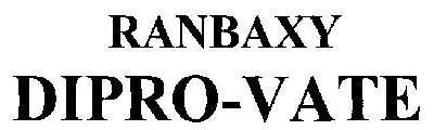 Ranbaxy Dipro-vate (device) Device mark 2716842 Trademark