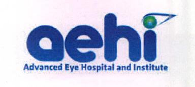 Aehi Advanced Eye Hospital And Institute Device mark 2589552 Trademark