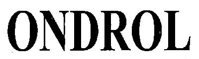 Ondrol (word Mark) Device mark 2720086 Trademark