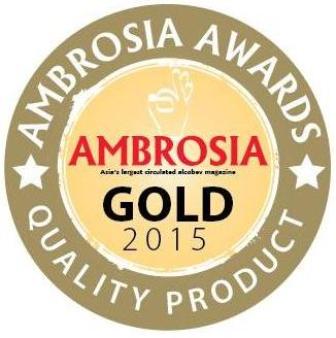 Ambrosia Awards Gold 2015 Device mark 2931487 Trademark
