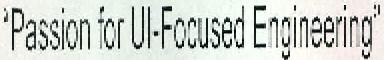 "passion For Ui-focused Engineering" Device mark 2322259 Trademark