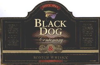 Black Dog Device mark 2137643 Trademark