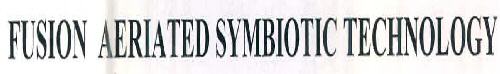 Fusion Aeriated Symbiotic Technology Device mark 2886923 Trademark