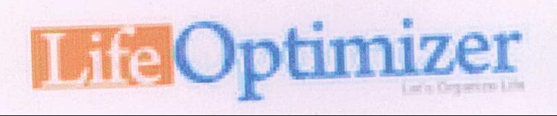 Lifeoptimizer Device mark 2104507 Trademark