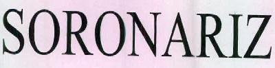 Soronariz Device mark 2576456 Trademark