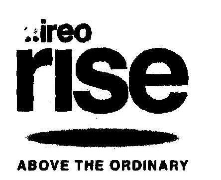 Ireo Rise Above The Ordinary (logo) Device mark 2035023 Trademark