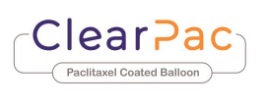 Clearpac Paclitaxel Coated Balloon Device mark 6701747 Trademark