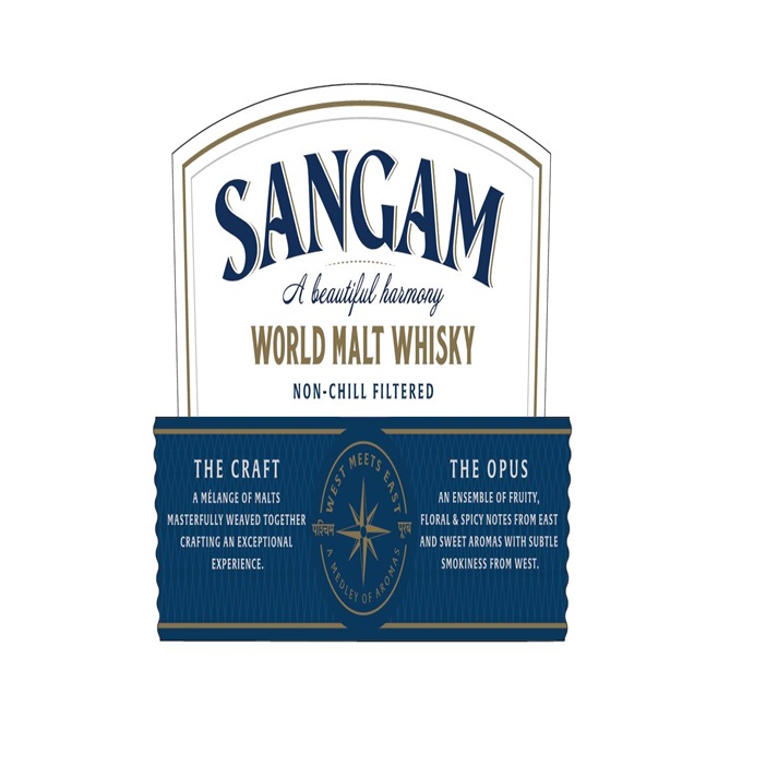 Sangam World Malt Whisky (device) Device mark 6724218 Trademark