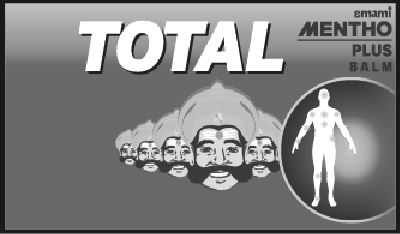 Emami Mentho Plus Balm Total Device mark 6742515 Trademark