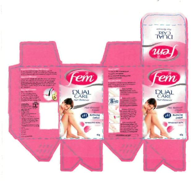 Fem Dual Care (label) Device mark 2300491 Trademark