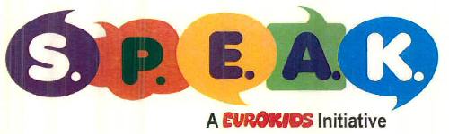 Speak A Eurokids Intiative Device mark 2541139 Trademark