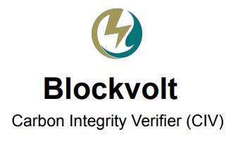 Blockvolt Carbon Integrity Verifier (civ) Device mark 6755847 Trademark
