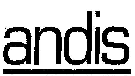 Andis (label) Device mark 2108056 Trademark