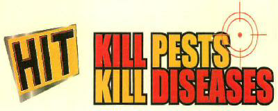 Hit Kill Pests Kill Diseases Device mark 2949270 Trademark