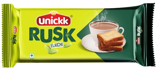 Unickk Rusk Elaichi Device mark 6763175 Trademark
