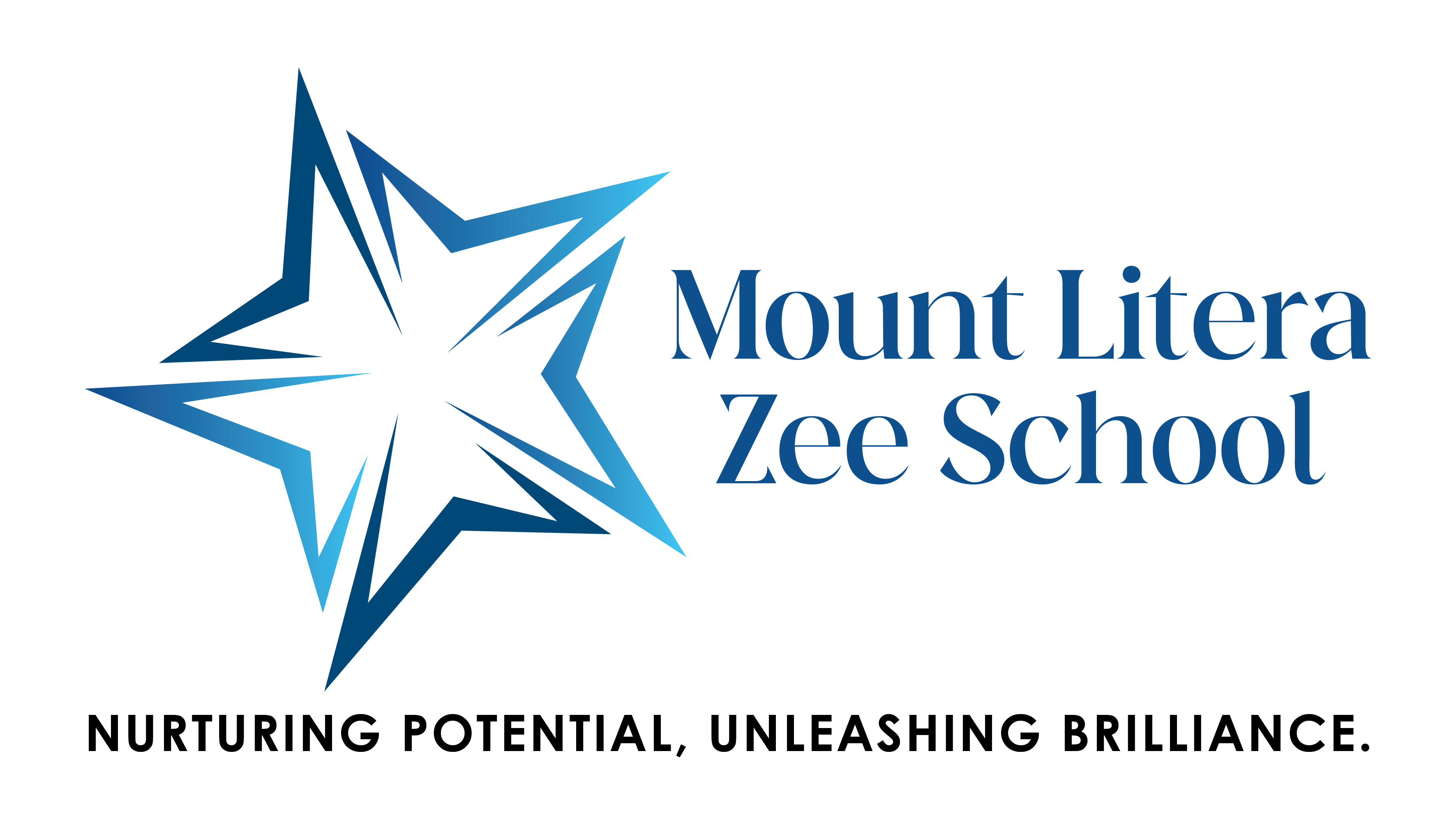 Mount Litera Zee School – Nurturing Potential, Unleashing Brilliance. (with Device Of Geometrical Figure) Device mark 6773689 Trademark