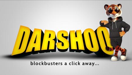 Darshoo (device Of Tiger), Blockbusters A Click Away… Device mark 6782668 Trademark