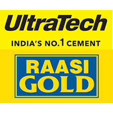 Ultratech Raasi Gold (logo) Device mark 6782974 Trademark