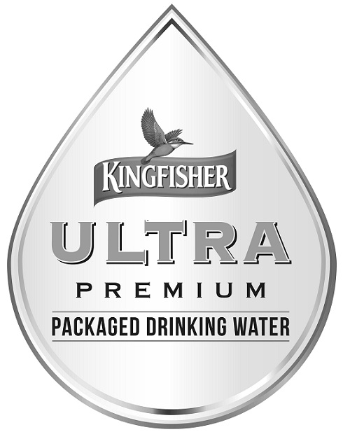 Kingfisher Ultra Premium Packaged Drinking Water (device) Device mark 6800943 Trademark