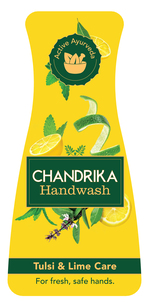 Chandrika Hand Wash Tulsi And Lime Care (label) Device mark 6803533 Trademark