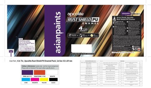 Apcolite Rust Shield Pu Enamel Device mark 6803453 Trademark