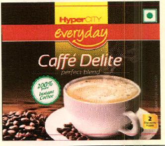 Hypercity Everyday Caffe Delite Device mark 2681228 Trademark