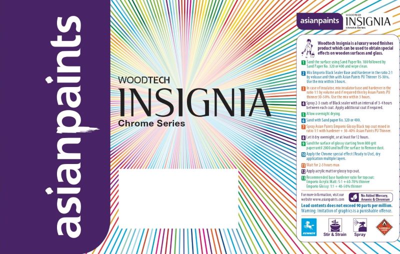 Woodtech Insignia Chrome Series Device mark 6814080 Trademark