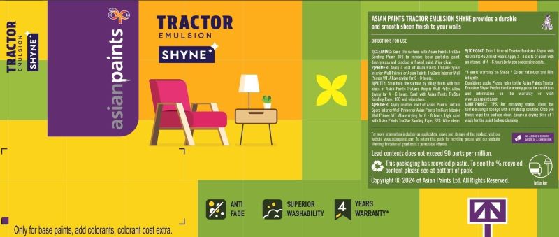 Tractor Emulsion Shyne Device mark 6814639 Trademark