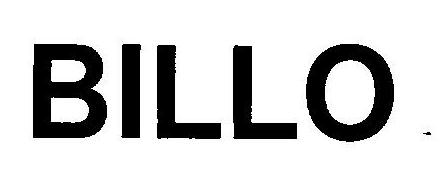 Billo (device) Device mark 2410078 Trademark