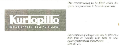 Kurlopillo India's Largest Selling Pillow Device mark 2734441 Trademark