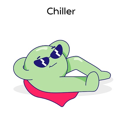 Device Of Mascot Namely Chiller Device mark 6833883 Trademark