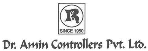 Dr. Amin Controllers Pvt. Ltd. (device) Device mark 6839641 Trademark