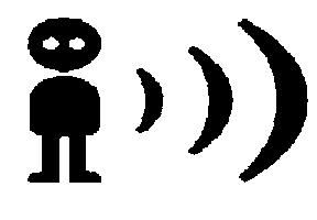 Human With Sound Wave (device) Device mark 2135433 Trademark