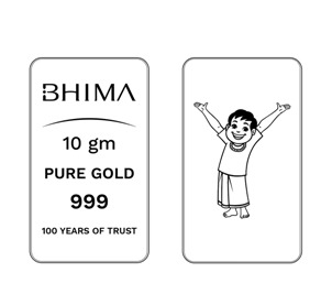 Bhima Gold Bar (device) Device mark 6841407 Trademark